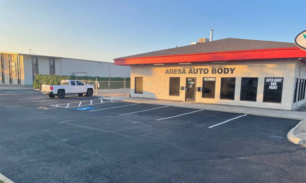 Adesa Auto Body Shop View
