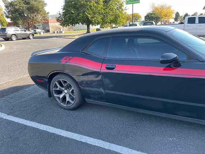 Dodge-challenger-before-repair