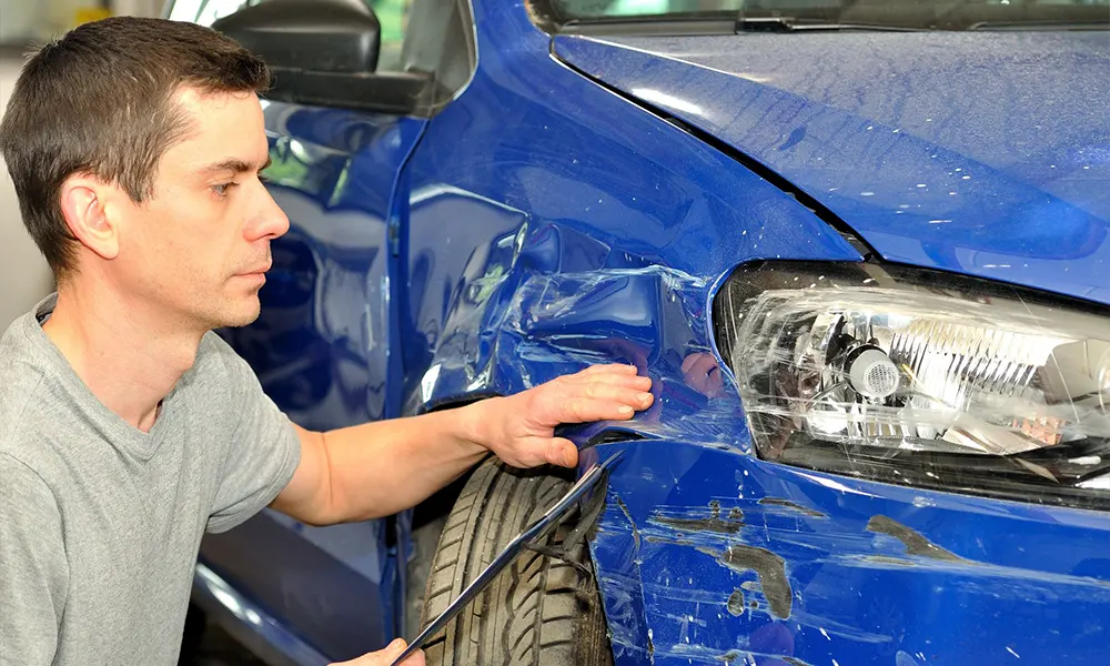 Auto body damage assessment