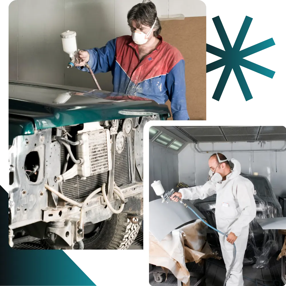 Auto painting body repair services