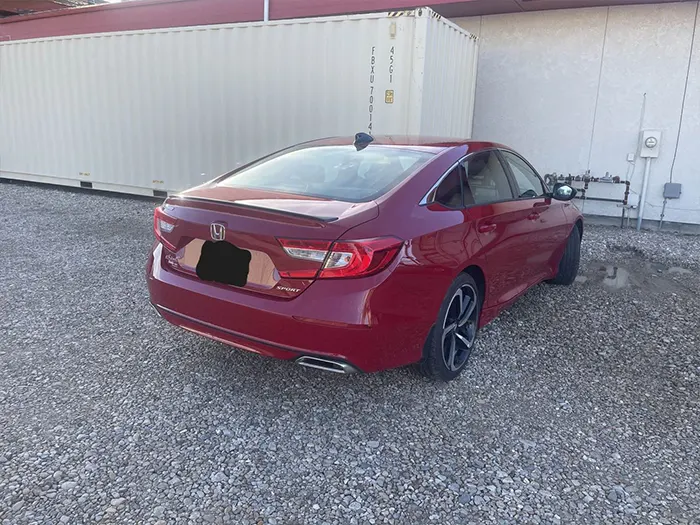 Honda Accord after collision repair