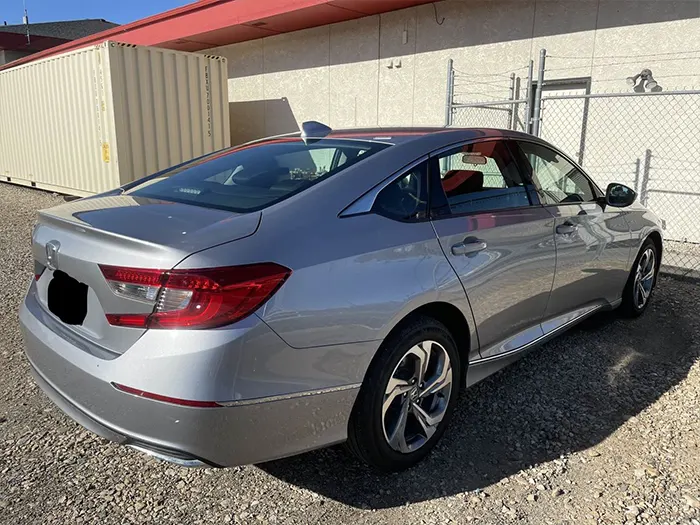 Honda Accord after body repair