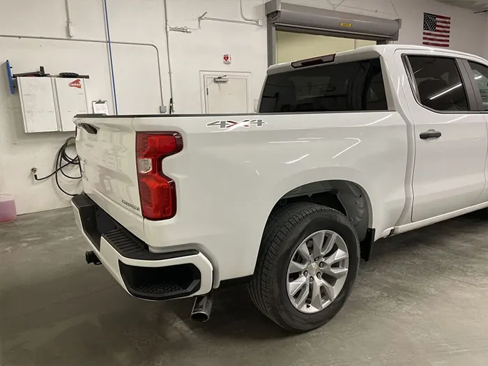 Chevrolet Silverado after body repair