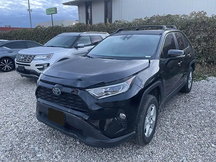 Toyota RAV4 collision repair before