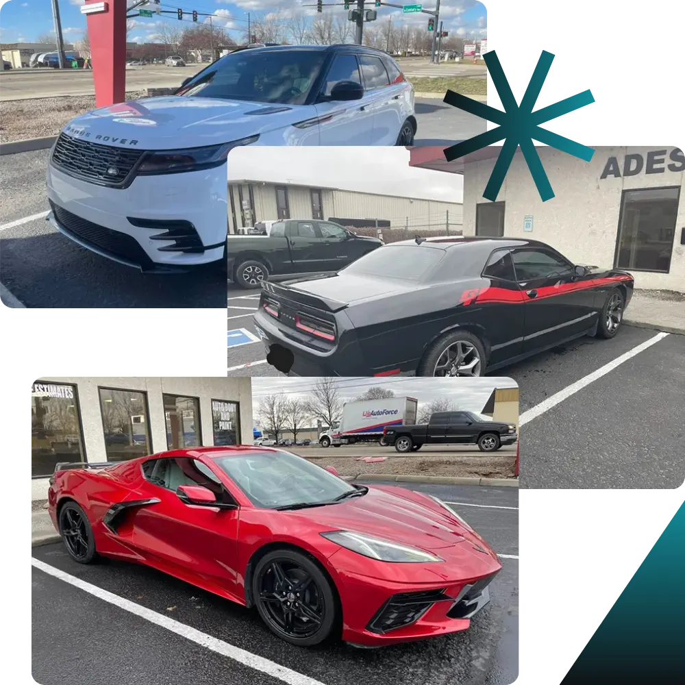 Vehicle repair showcase in Boise
