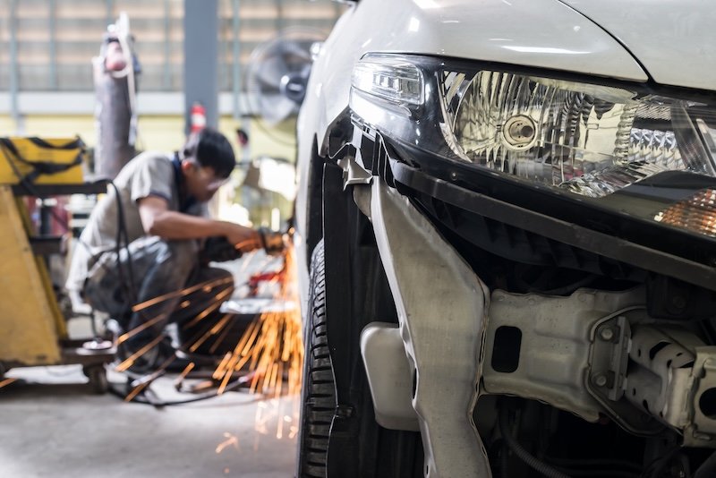 Auto body repair hidden damage
