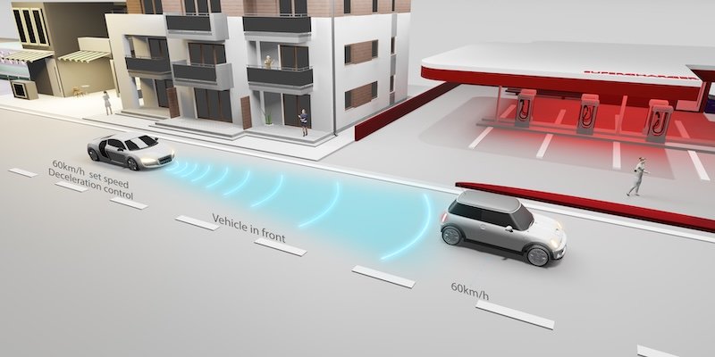 Bumper Adaptive Distance
